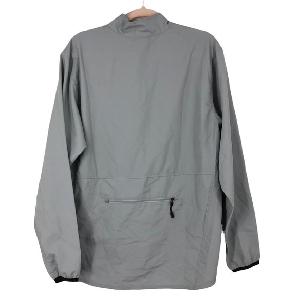 Nike 1/2 Zip Pop over Windbreaker very Light, zip pocket on back SZ M Unisex - Picture 3 of 6